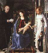 Pablo de San Leocadio The Virgin with a Knight of Montesa France oil painting artist